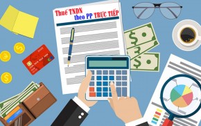 Cách tính thuế TNDN theo phương pháp trực tiếp (% trên doanh thu)