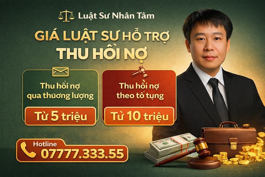 giá luật sư thu hồi nợ giá luật sư thu hồi nợ